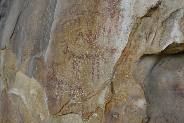 Rock Paintings In Basilicata