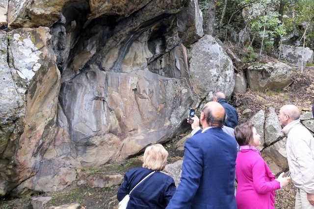 Rock Paintings in Basilicata:: Tuppo Sassi